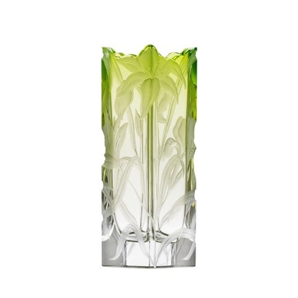 Irises vase Moser