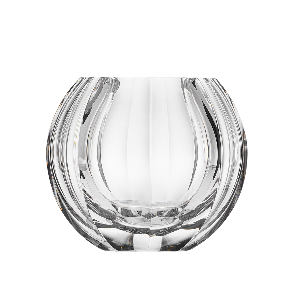 Hand Cut Bohemian Crystal Vase Beauty By Moser Moser