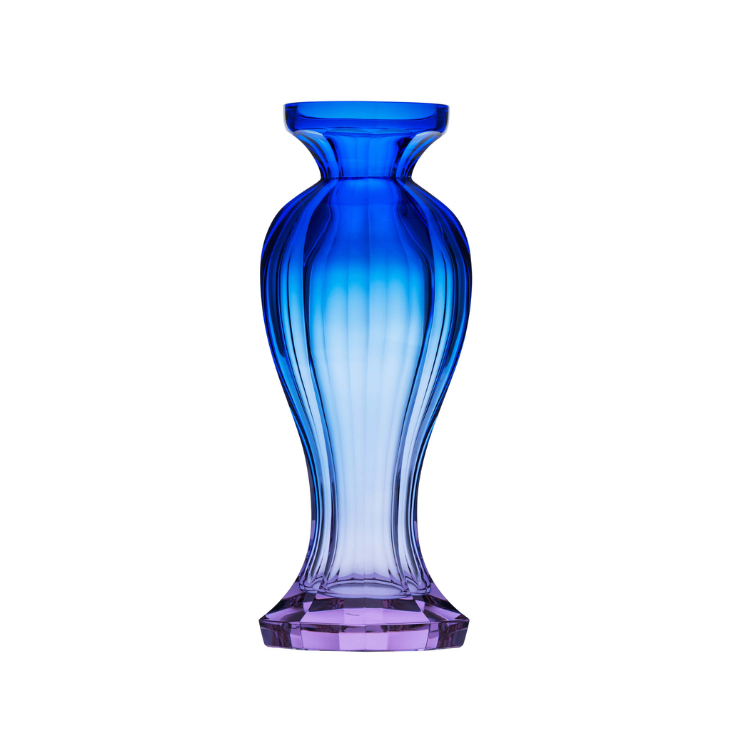 Luxurious Crystal Vase Amalfi By Moser