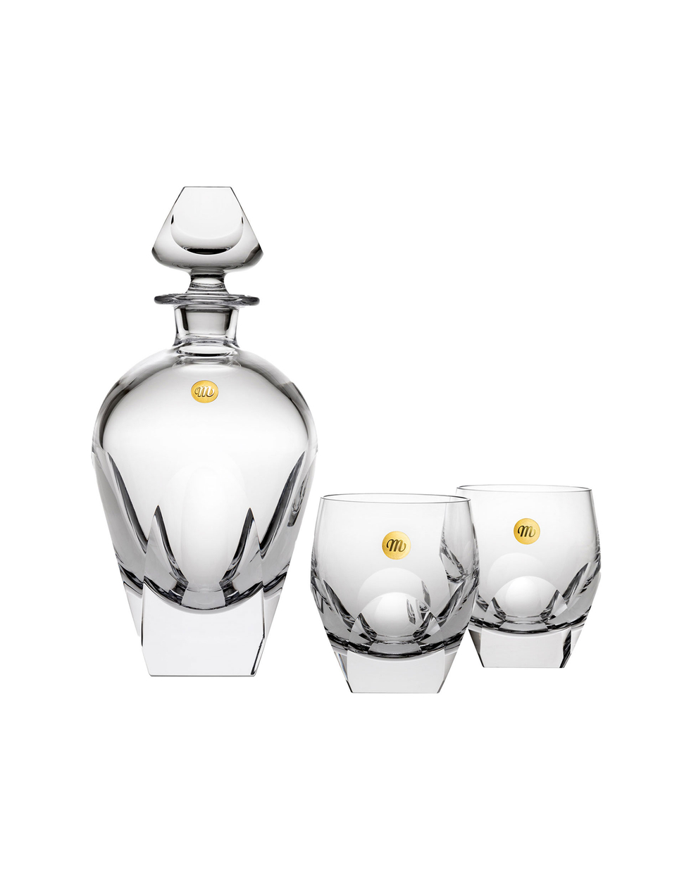 Bar set of carafe and two glasses – 90th anniversary